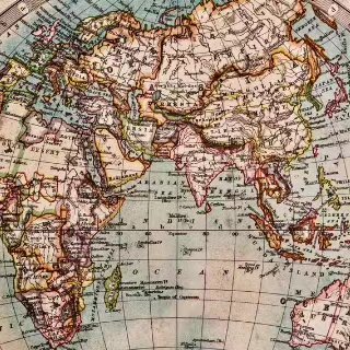 تابلو نقشه جهان ۱