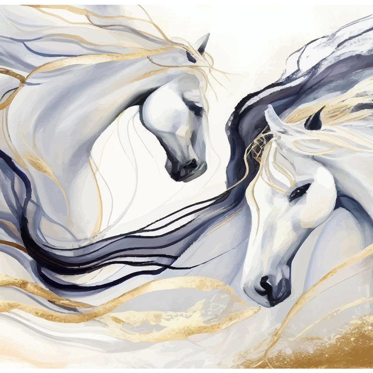 تابلو اسبها 2