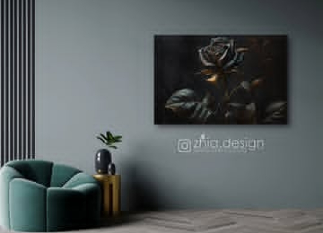 تابلو رز سیاه